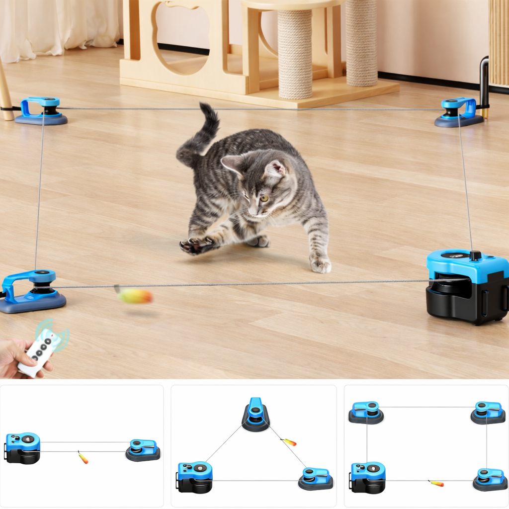 Meuzing - Indoor Interactive Cat Toy